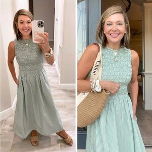 loft green striped dress Simple Chic Dark Green Homecoming Dress V-neck with Straps US10 / Custom Color